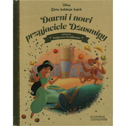 DAWNI I NOWI PRZYJACIELE DŻASMINY - DISNEY - ZŁOTA