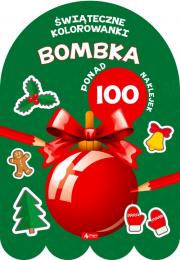 ŚWIĄTECZNE KOLOROWANKI. BOMBKA