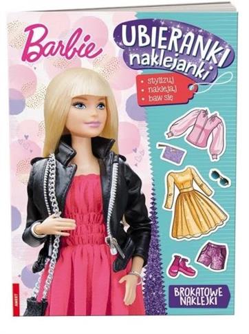 BARBIE. UBIERANKI, NAKLEJANKI