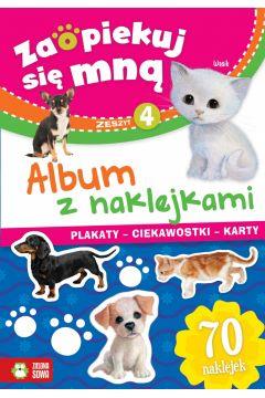 Album z naklejkami zaopiekuj się mną zeszyt 4