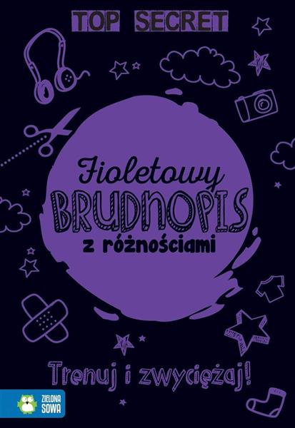 BRUDNOPIS Z RÓŻNOŚCIAMI. FIOLETOWY