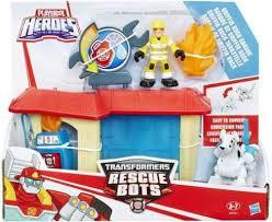 HASBRO PLAYSKOOL HEROES POŻAR NA STACJI