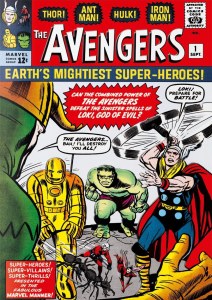 Marvel Comics Library. Avengers. 1963-1965 wer. angielska