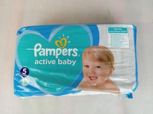 Pampers, Active Baby, Pieluchy r5, Junior 11-16 kg