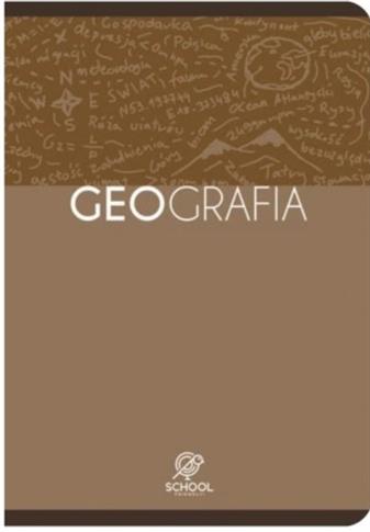 Zeszyt do geografii a5 64 kartek kratka