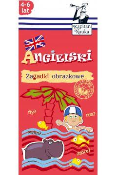 KAPITAN NAUKA. ZAGADKI OBRAZKOWE.ANGIELSKI 4-6 LAT