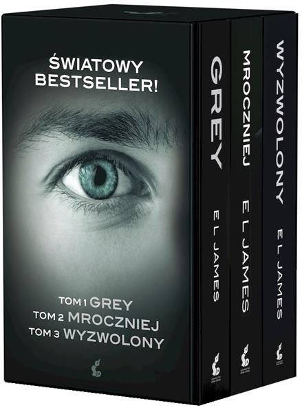 PAKIET. GREY / MROCZNIEJ / WYZWOLONY