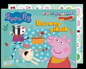 Barwny piknik. Świnka Peppa. Czas na kolor