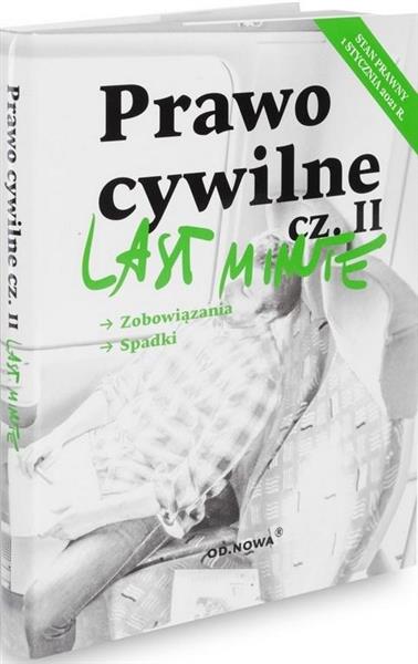 LAST MINUTE PRAWO CYWILNE CZ.2 01.01.2021