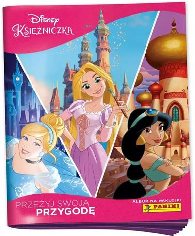 Album na naklejki Disney Księżniczka
