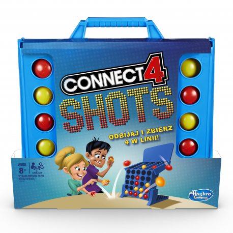 HASBRO GRA TOWARZYSKA CONNECT 4 SHOTS E3578