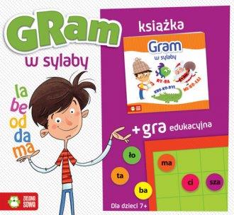 Książka z grą. Gram w sylaby