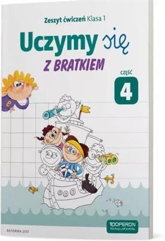 Uczymy się z Bratkiem. Zeszyt ćwiczeń. Klasa 1. Cz