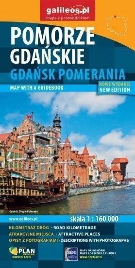 MAPA Z PRZEWODNIKIEM. POMORZE GDAŃSKIE, WERSJA