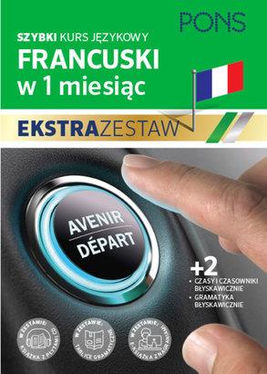 FRANCUSKI W 1 MIESIĄC. SZYBKI KURS JĘZYKOWY + 2 TA