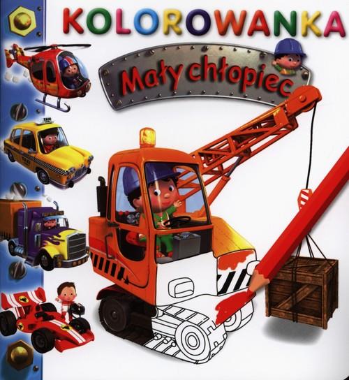 DŹWIG. KOLOROWANKA. MAŁY CHŁOPIEC