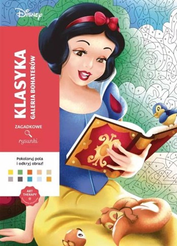 ART THERAPY. KOLOROWANKA ANTYSTRESOWA. DISNEY. KLA