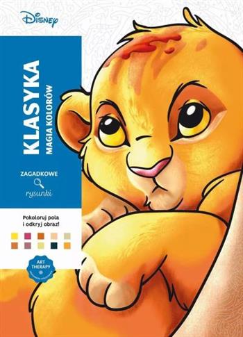 ART THERAPY. KOLOROWANKA ANTYSTRESOWA. DISNEY. KLA