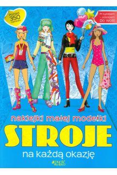 Naklejki małej modelki Stroje na każdą okazję