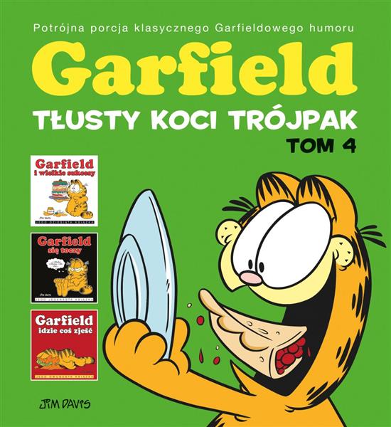 GARFIELD. TŁUSTY KOCI TRÓJPAK. TOM 4