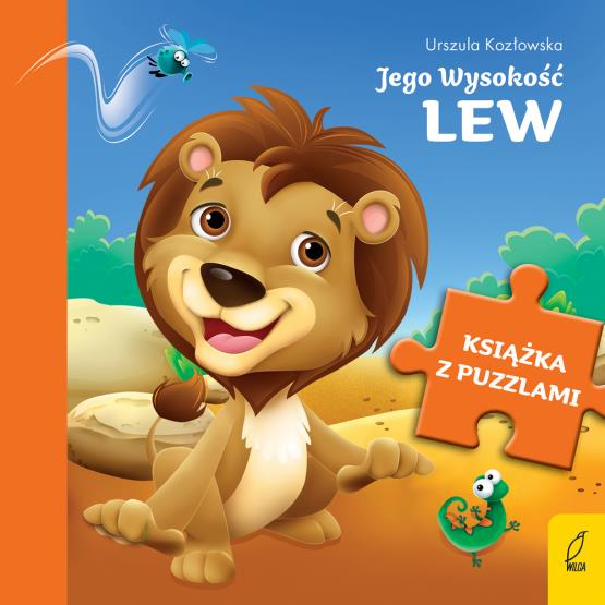 KSIĄŻKA Z PUZZLAMI. JEGO WYSOKOŚĆ LEW