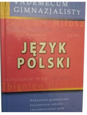 VADEMECUM GIMNAZJALISTY JĘZYK POLSKI LUDKIEWICZ-DI