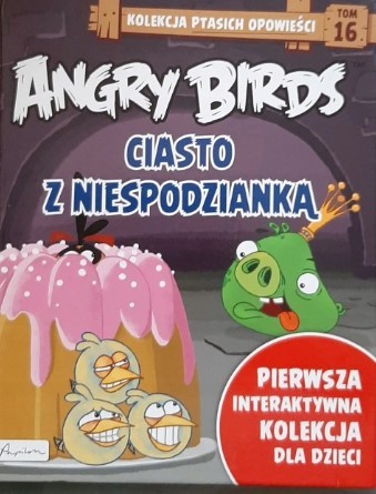 ANGRY BIRDS CIASTO Z NIESPODZIANKĄ TOM 16 PRACA ZB