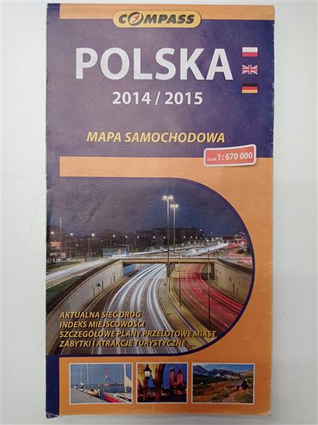 MAPA POLSKA 2014/2015