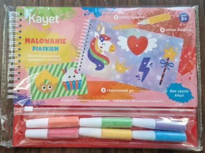 KAYET MALOWANE PIASKIEM