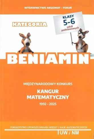 BENIAMIN 1992-2025. MIĘDZYNARODOWY KONKURS KANGUR