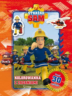 STRAŻAK SAM. KOLOROWANKA Z ZADANIAMI