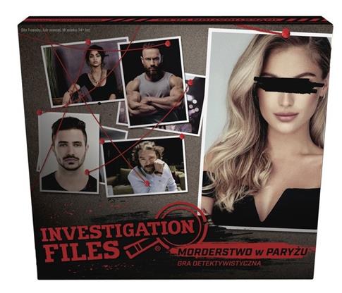 GRA PLANSZOWA MORDERSTWO W PARYŻU INVESTIGATION FI
