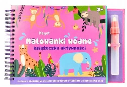 KOLOROWANKI WODNE KSIĄŻECZKA AKTYWNOŚCI 3+