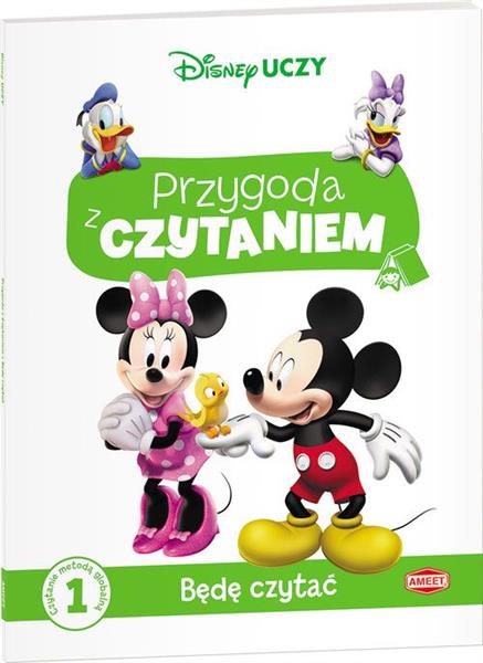 DISNEY UCZY MIKI. PRZYGODA Z CZYTANIEM BĘDĘ CZYTAĆ