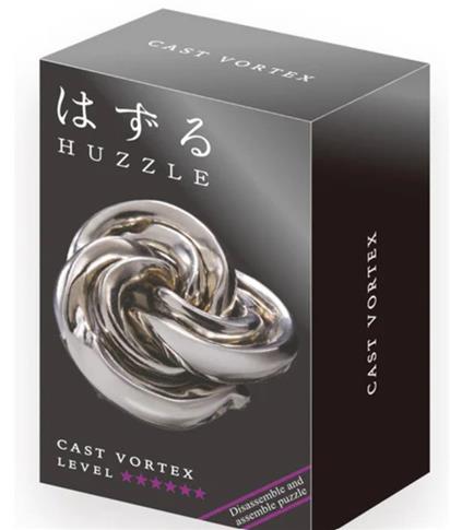 Hanayama, łamigłówka Huzzle Cast Vortex, poziom 6/