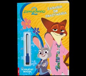 Disney Zwierzogród 2 Zadania do zmazywania PTC-9115