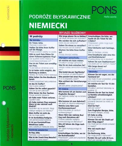 Podróże błyskawicznie. Niemiecki