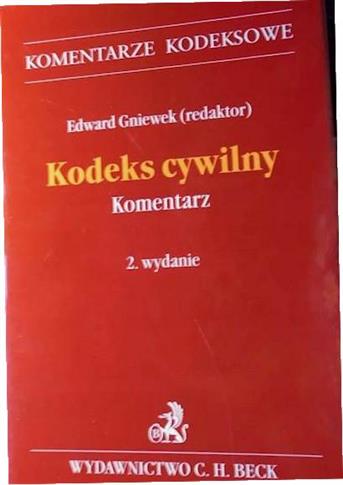 Kodeks cywilny Komentarz Wyd. 2