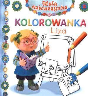 LIZA. KOLOROWANKA. MAŁA DZIEWCZYNKA