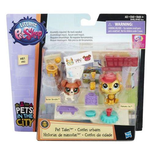 HASBRO LITTLEST PET SHOP BUSTER BOODLES& HAMSAMU I
