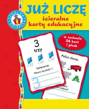 JUŻ LICZĘ ŚCIERALNE KARTY EDUKACYJNE