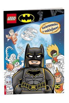 LEGO BATMAN. KOLOROWANKA Z NAKLEJKAMI