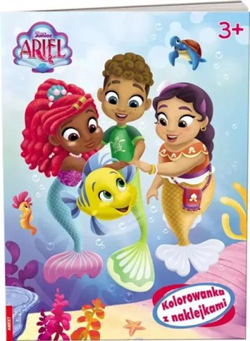 DISNEY ARIEL KOLOROWANKA Z NAKLEJKAMI NA-9133