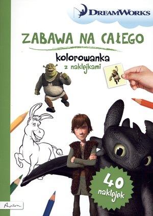 DREAM WORKS. ZABAWA NA CAŁEGO. KOLOROWANKA