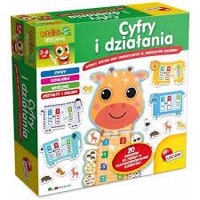 PUZZLE KAROTKA CYFRY I DZIAŁANIA P50697 LISCIANI