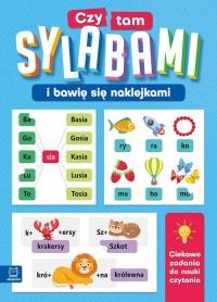 CZYTAM SYLABAMI I BAWIĘ SIĘ NAKLEJKAMI. CIEKAWE