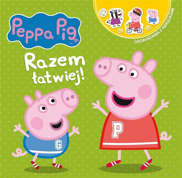 ŚWINKA PEPPA. OPOWIADANIA Z NAKLEJKAMI. RAZEM