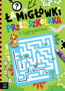 Łamigłówki przedszkolaka z tygryskiem