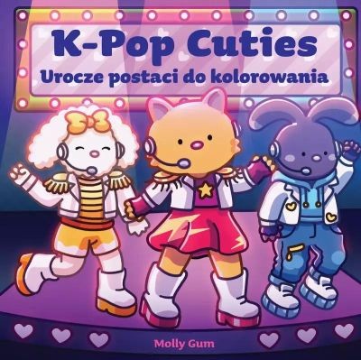K-POP CUTIES. UROCZE POSTACI DO KOLOROWANIA