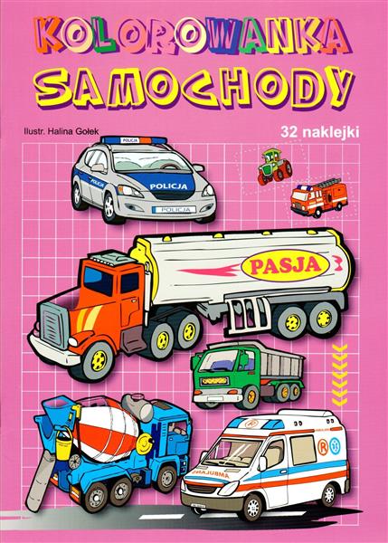 KOLOROWANKA. SAMOCHODY